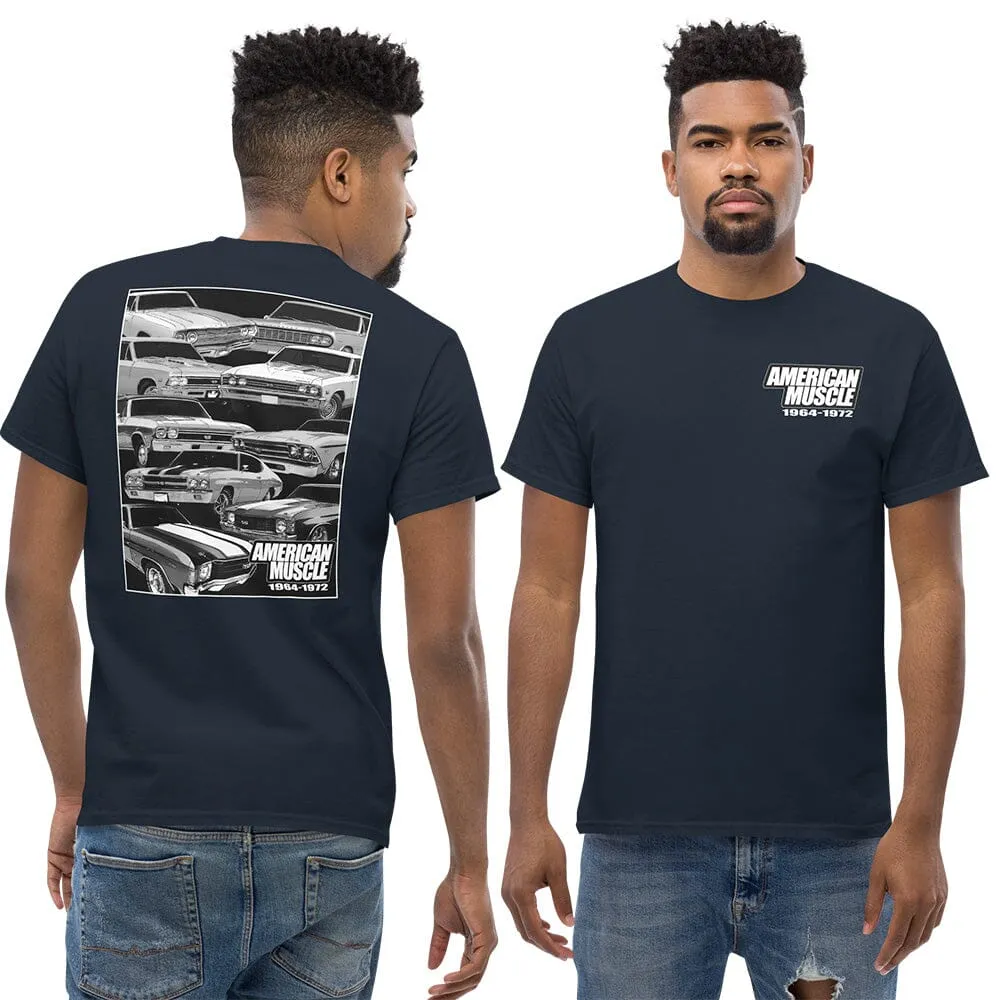 1964-1972 Chevelle Car T-Shirt - American Muscle