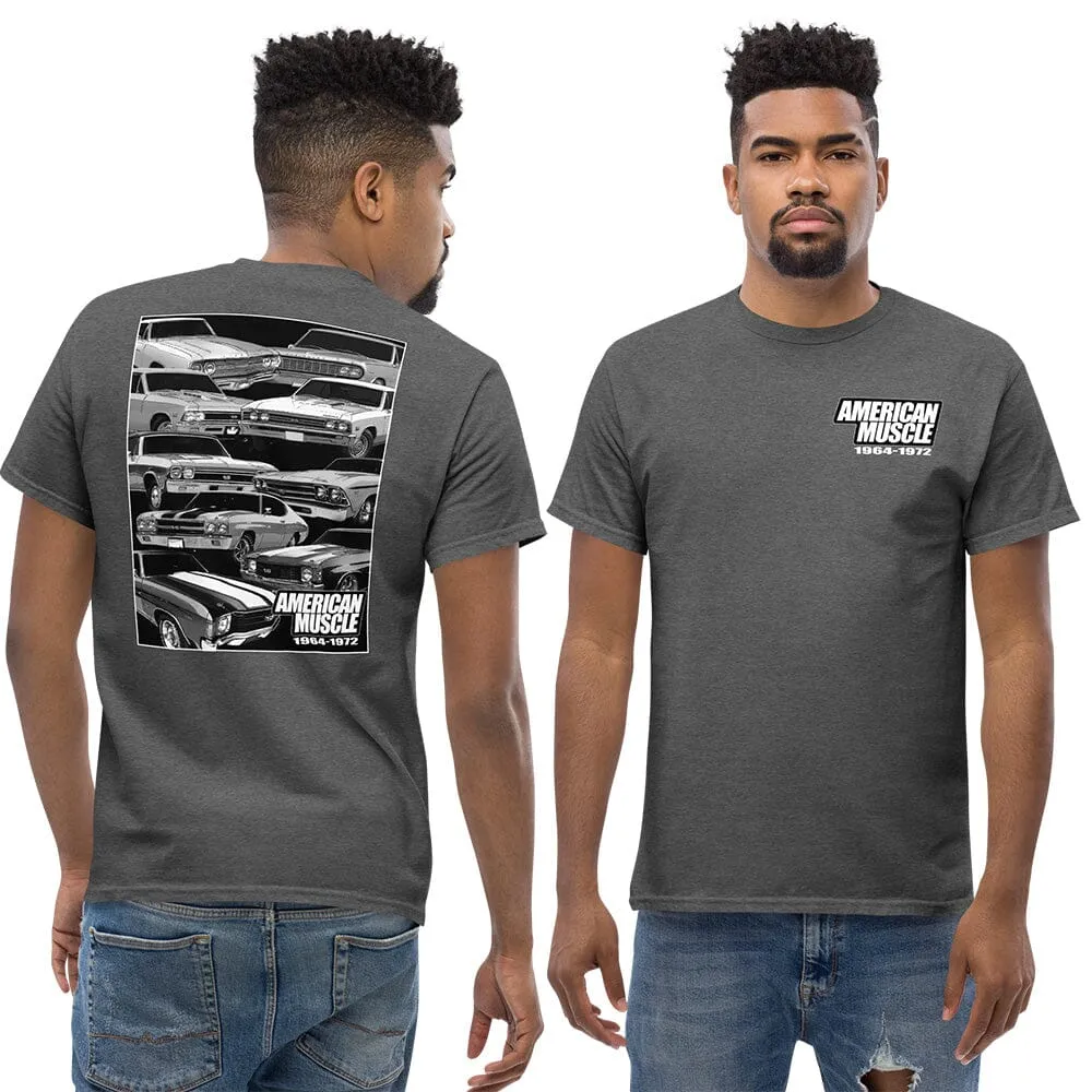 1964-1972 Chevelle Car T-Shirt - American Muscle