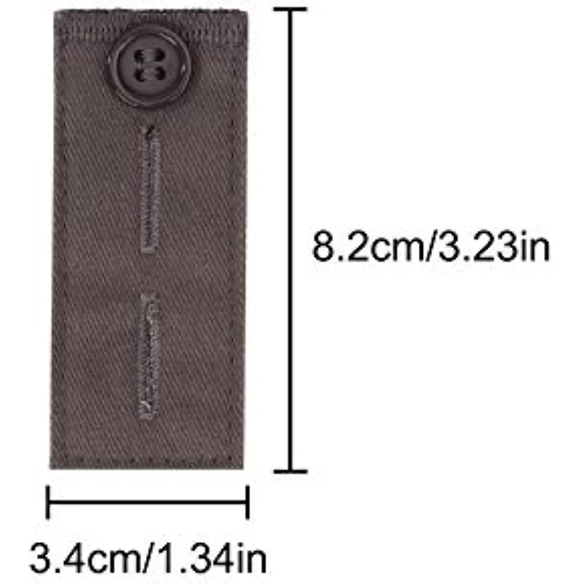 5pcs Waist Extender Adjustable Non Elastic Buttons Extenders Set With 2 Buttonholes For Suit Trouser Skirt Jeans Pant For Men Wo