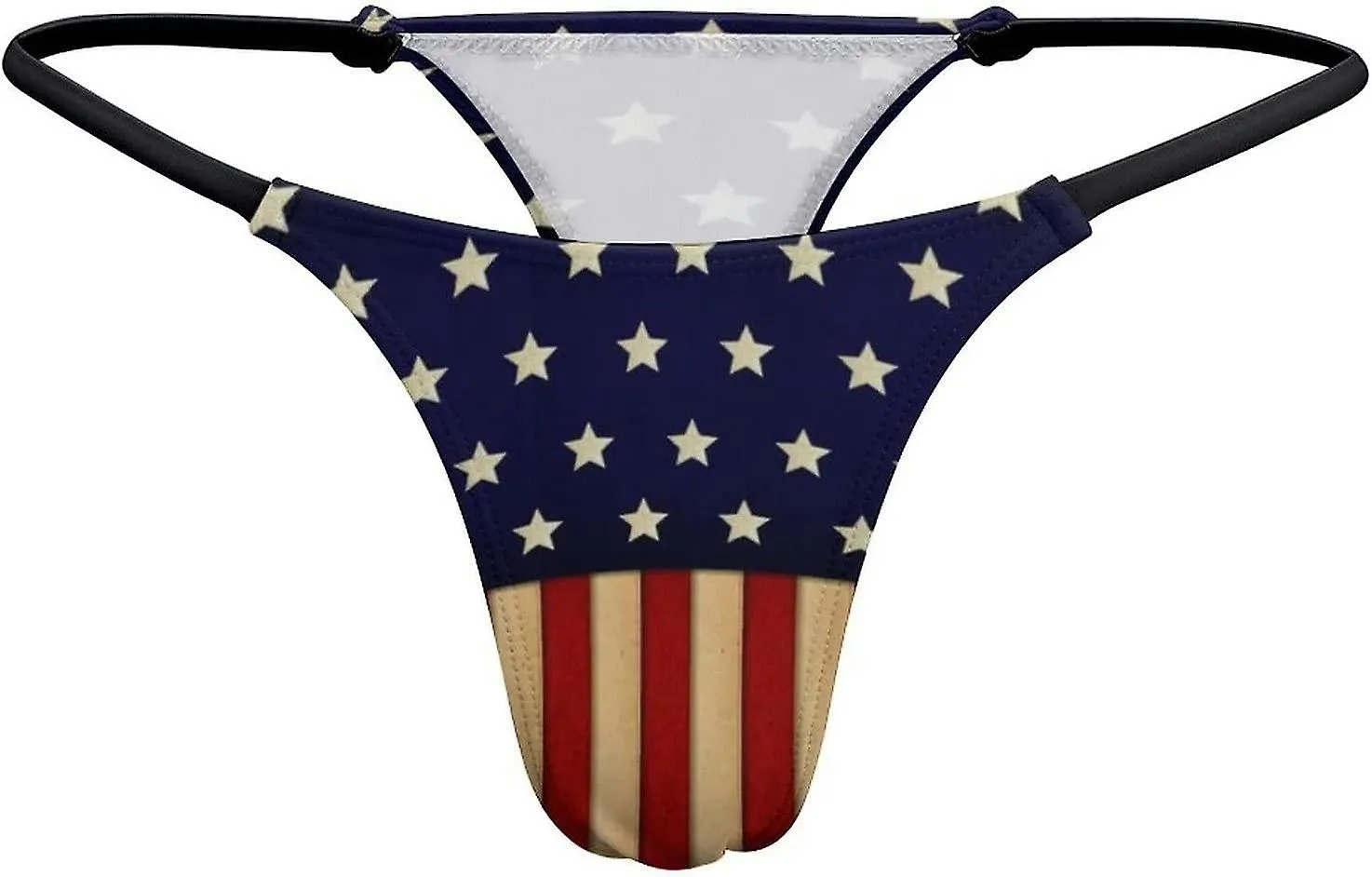 American Glory Flag G-String Thongs Women's T-Back Underwear Panty-WE479