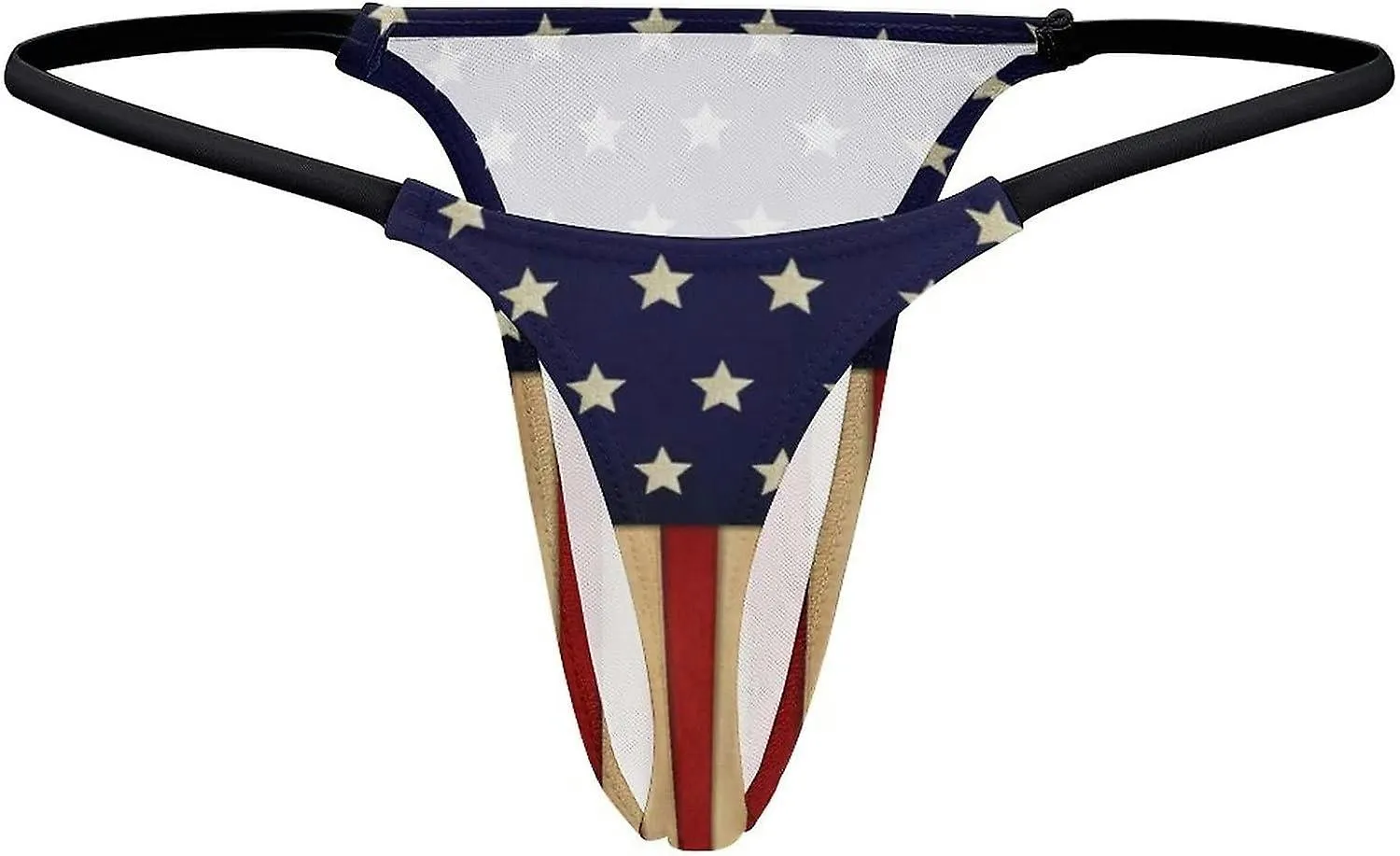 American Glory Flag G-String Thongs Women's T-Back Underwear Panty-WE479