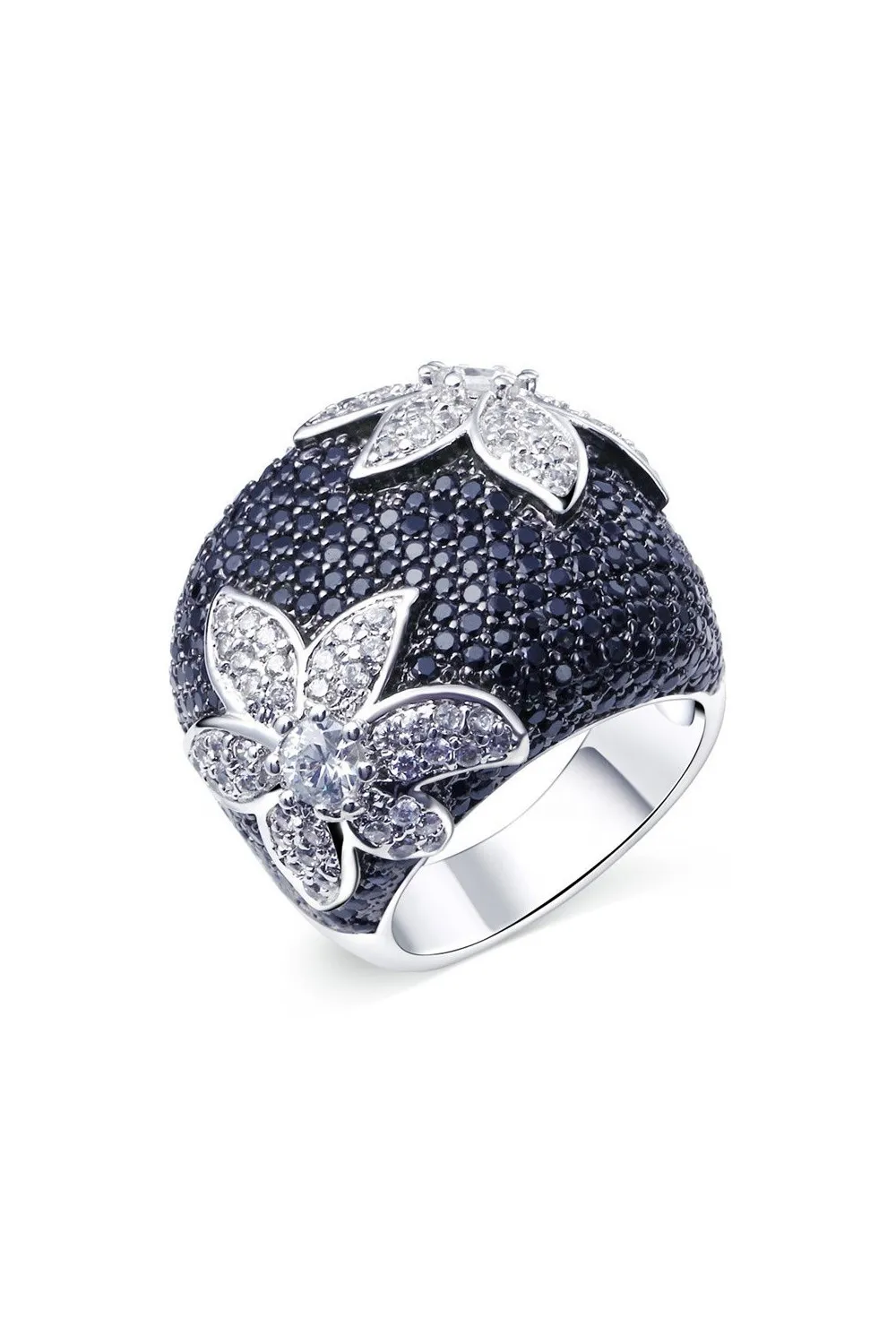 Anillo Flor Vintage