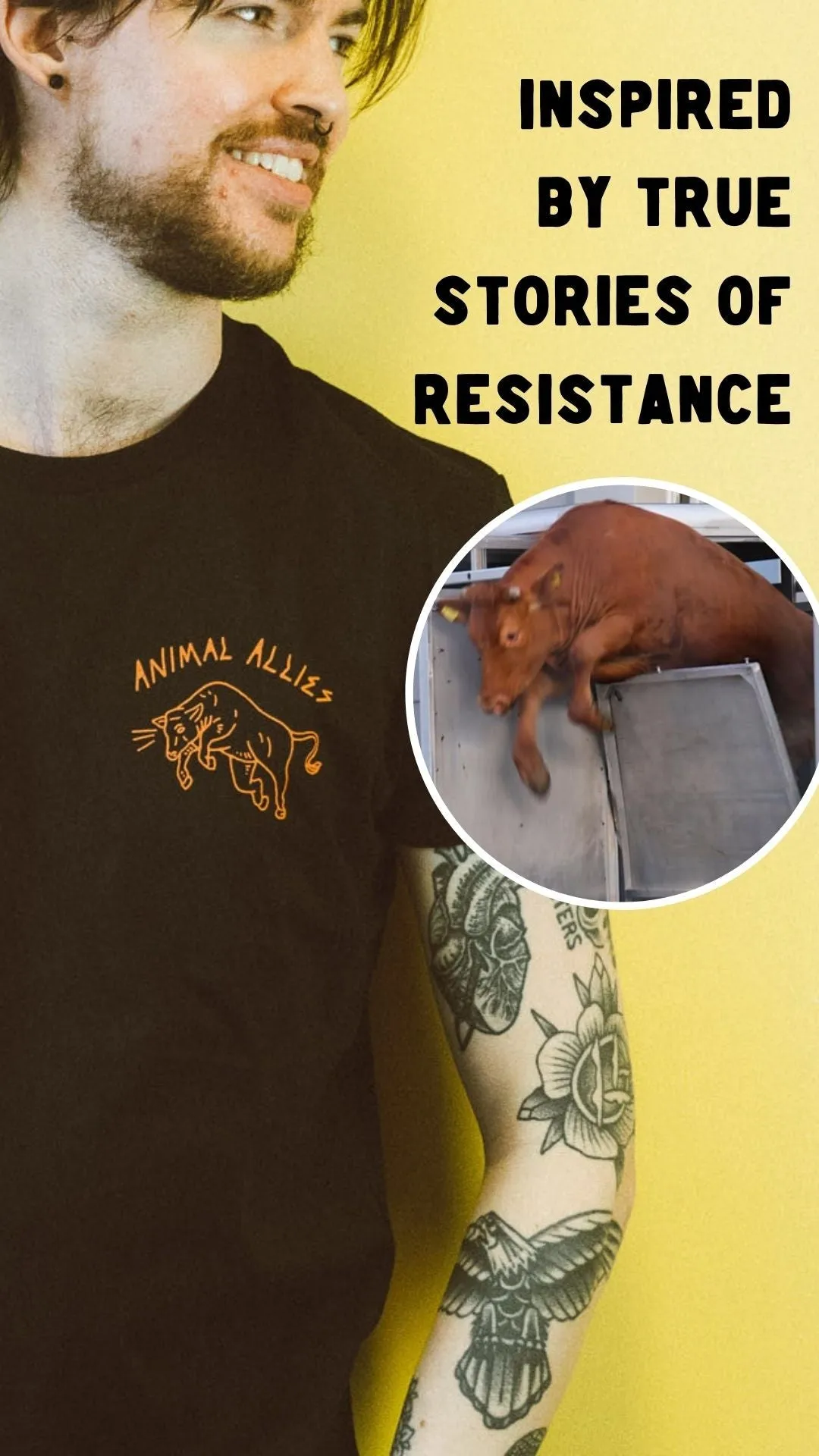 Animal Allies Burnt Orange T-Shirt