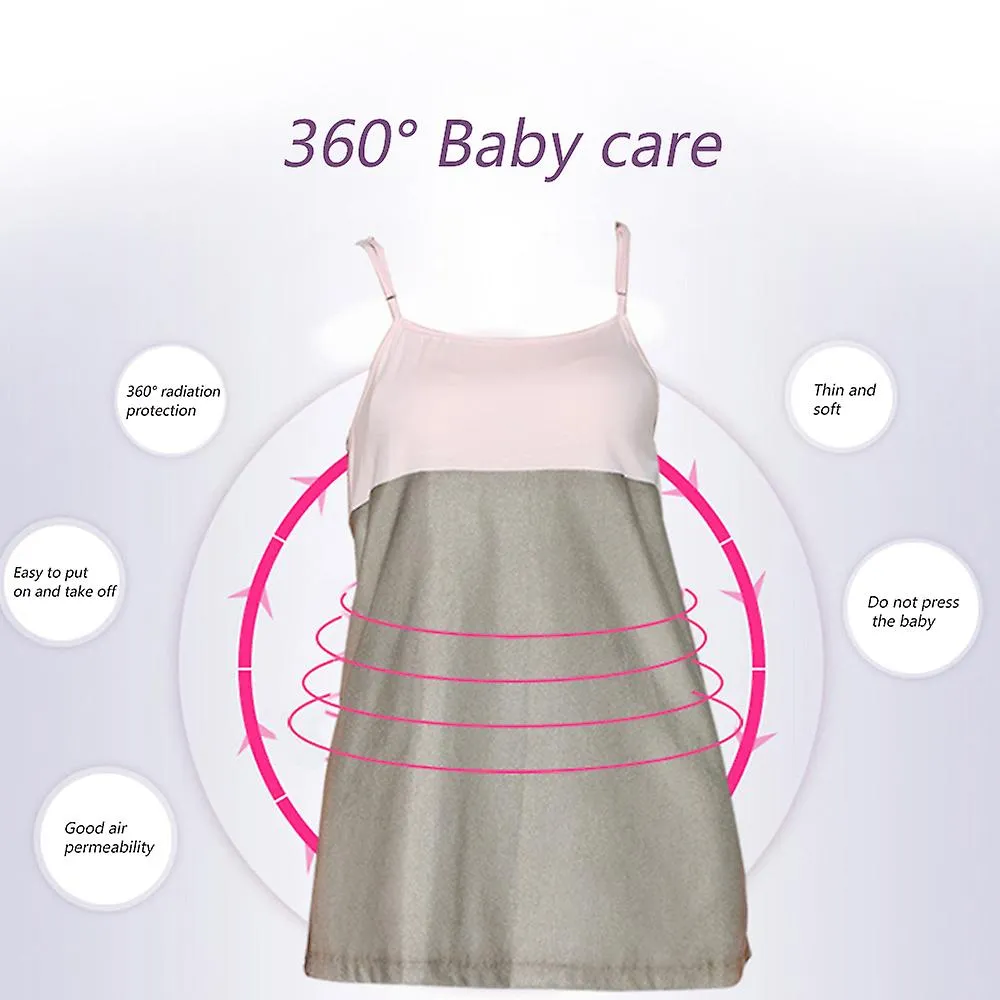 Anti-Radiation Clothes, Women's Vests Anti Radiation Protection Maternity Clothes Maternity Dress Household Casual Wear