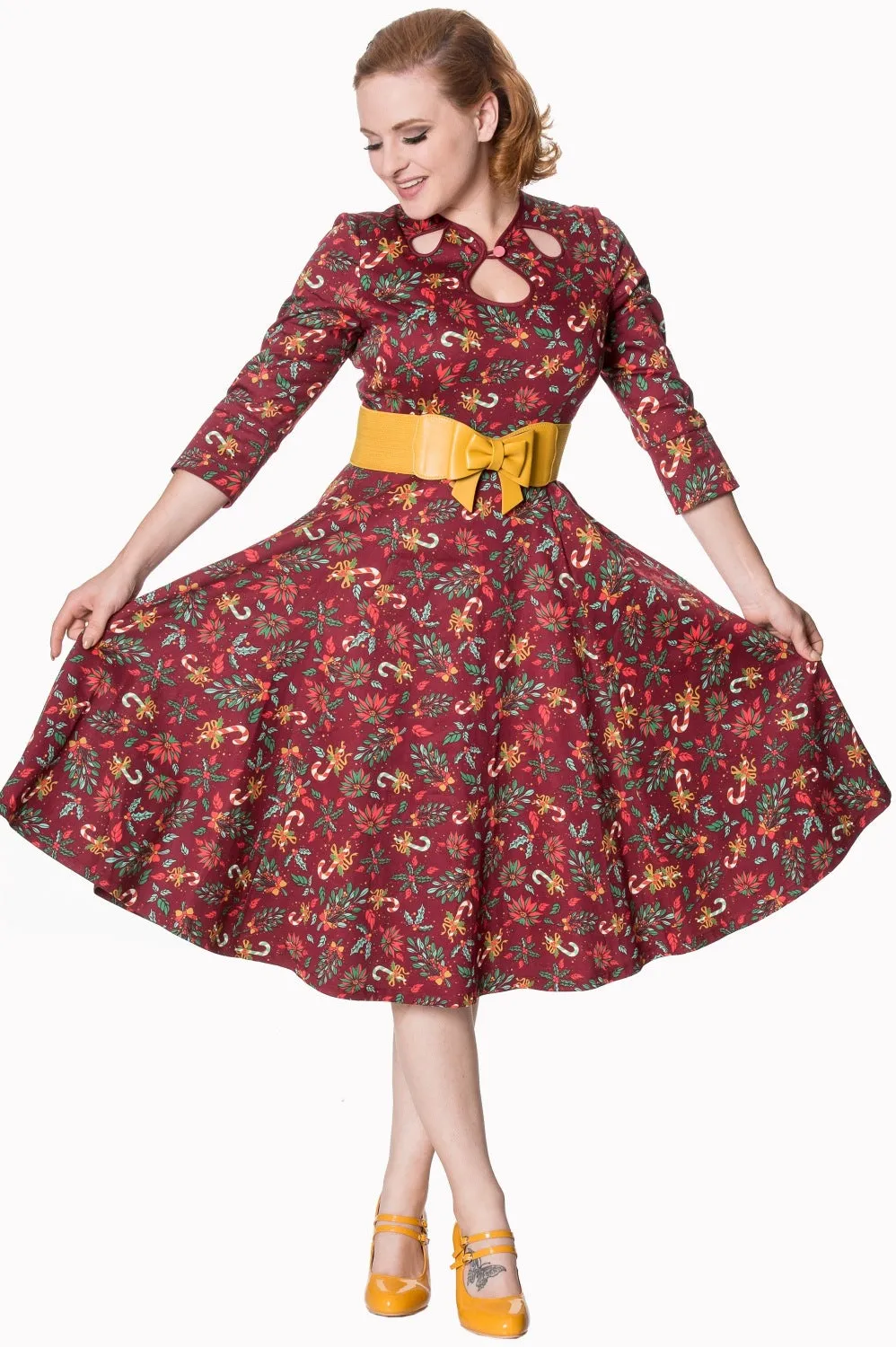 AUTUMN LEAVES DRESS