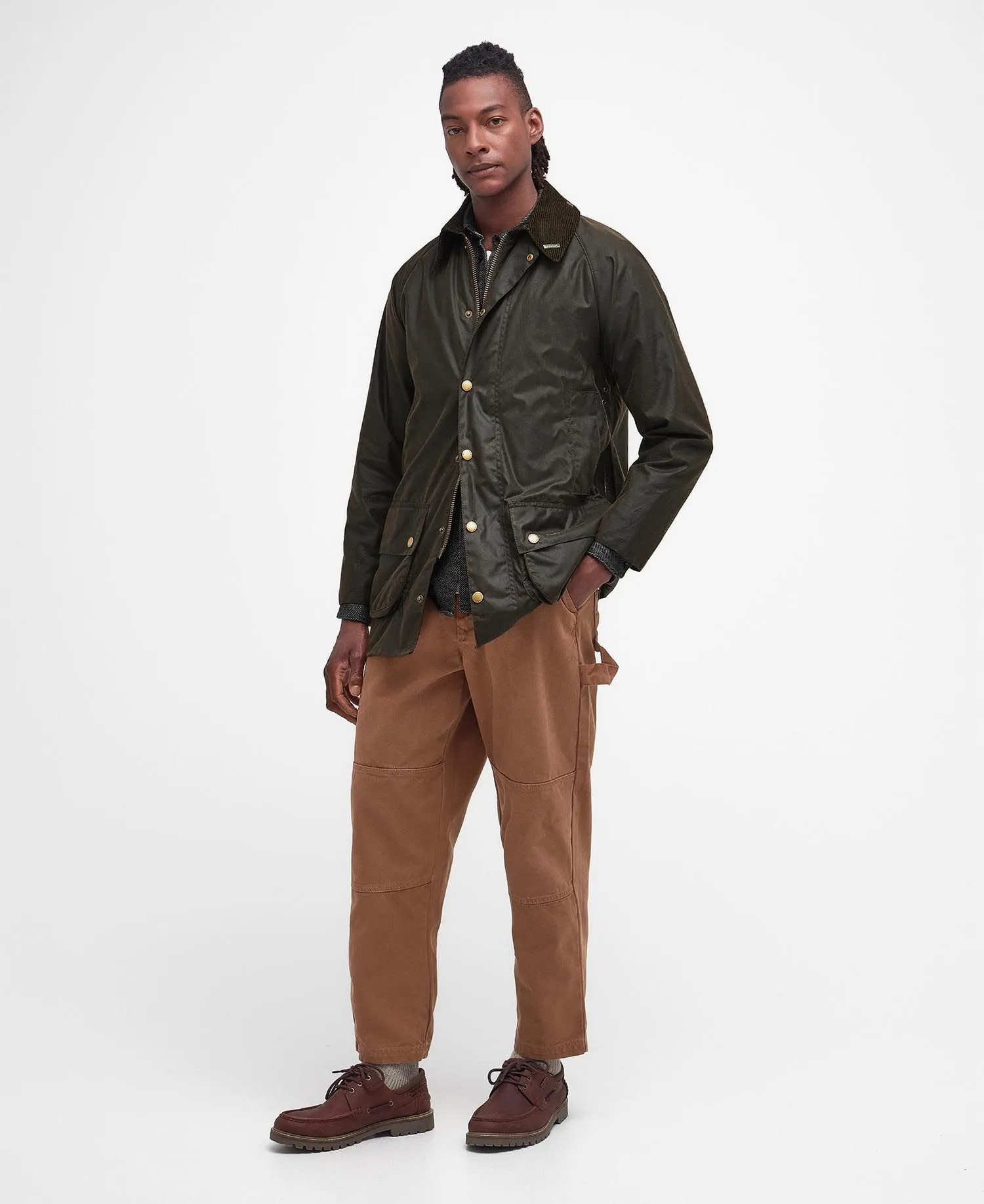 Barbour 40th Anniversary Beaufort Wax Jacket Olive Men's - A One Clothing