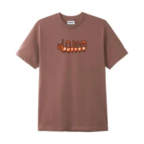 Butter Caterpillar Tee Washed Wood