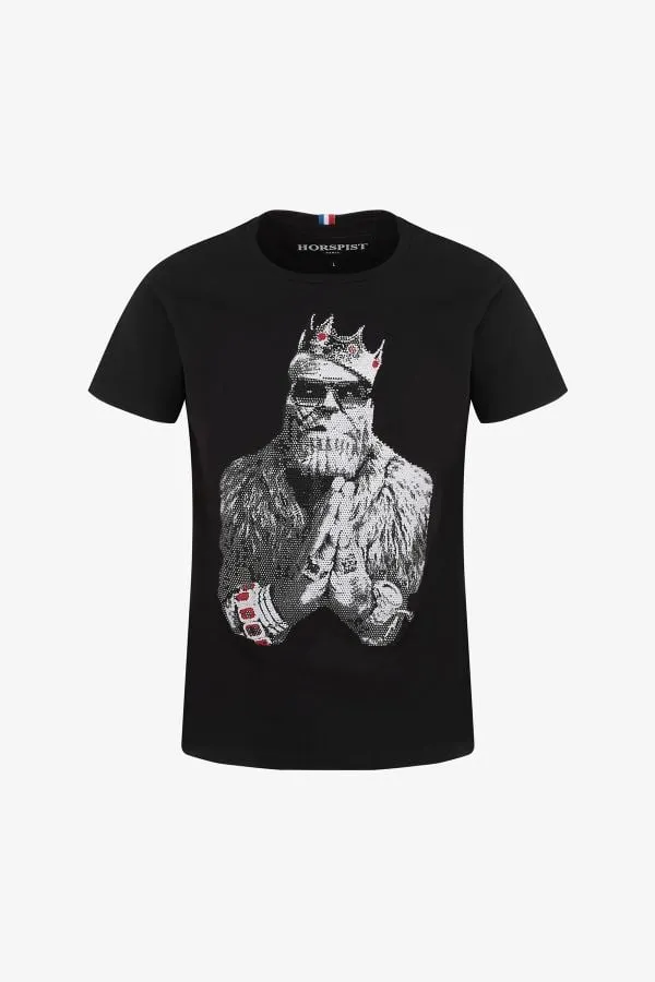 Camiseta Hombre Horspist Tshirt Cortez Black