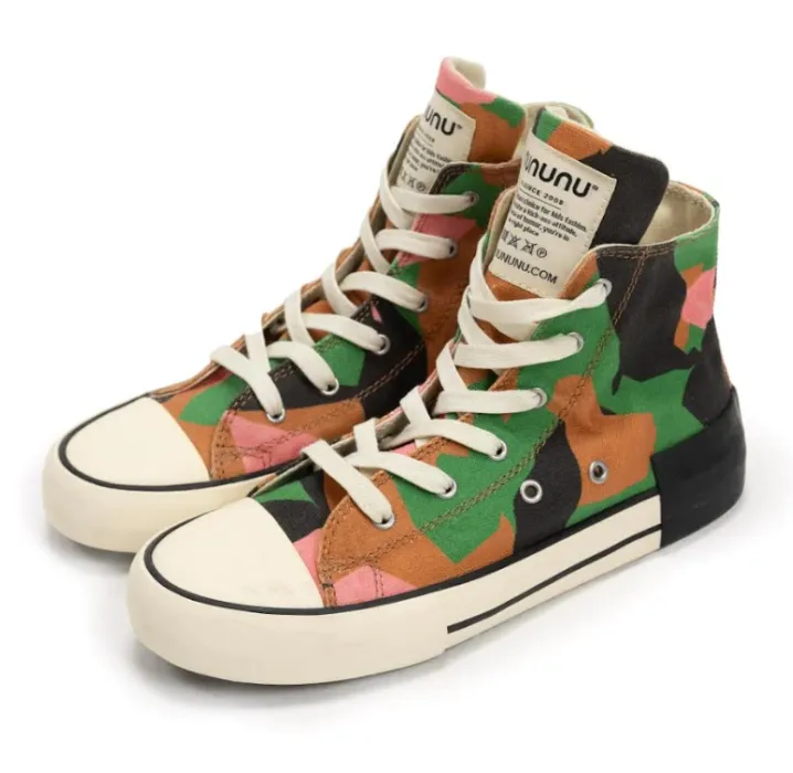 camouflage high tops