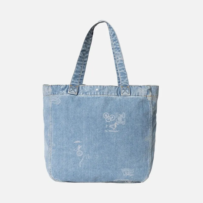 Carhartt WIP Stamp Tote Bag Denim I033740.2LN.35