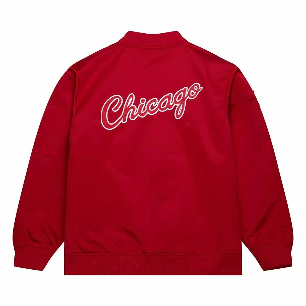 Chaqueta Chicago Bulls NBA Lightweight Satin Bomber