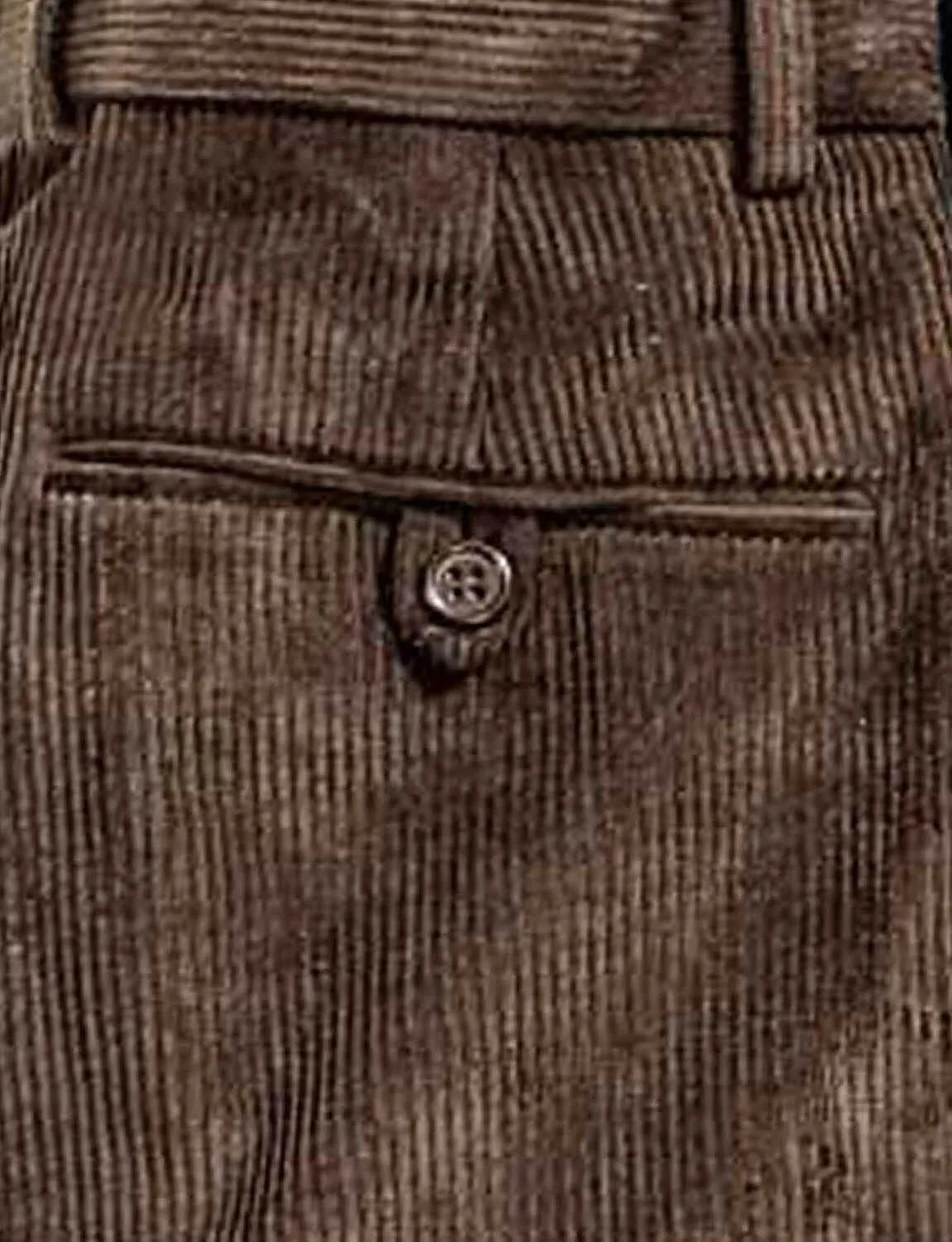 Chums | Mens | Cotton Corduroy Trouser | Stylish & Comfortable Hidden Extra Waistband Pants for Men