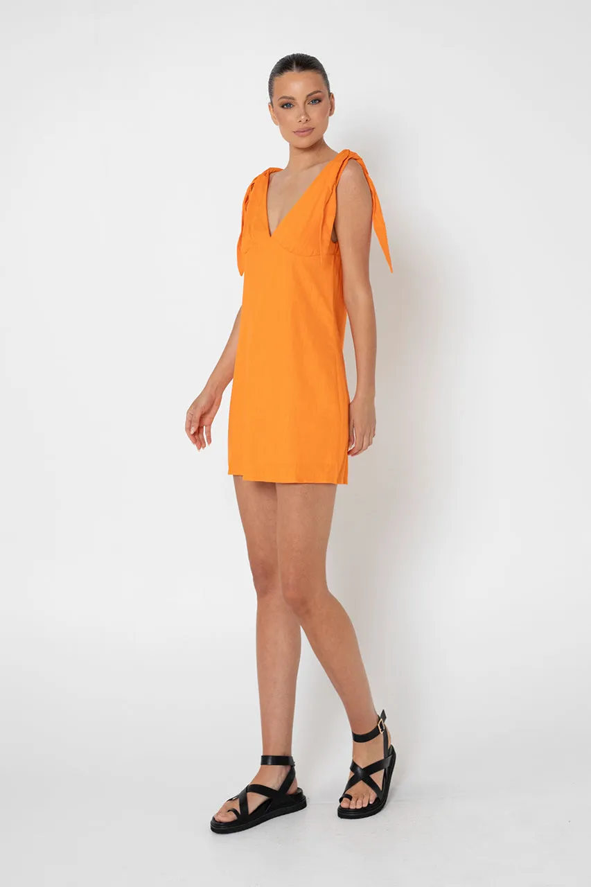 Daniella Dress | Orange