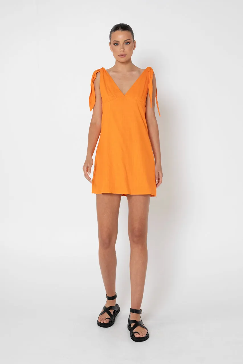 Daniella Dress | Orange