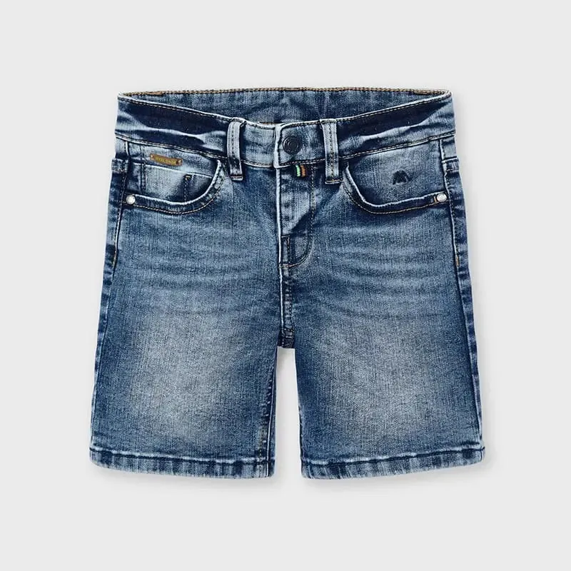 Denim 5 Pocket Bermuda Shorts for Boy Medium