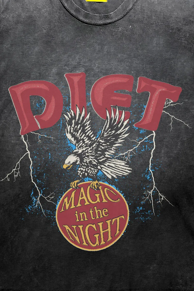 Diet Magic Tee, Vintage Black