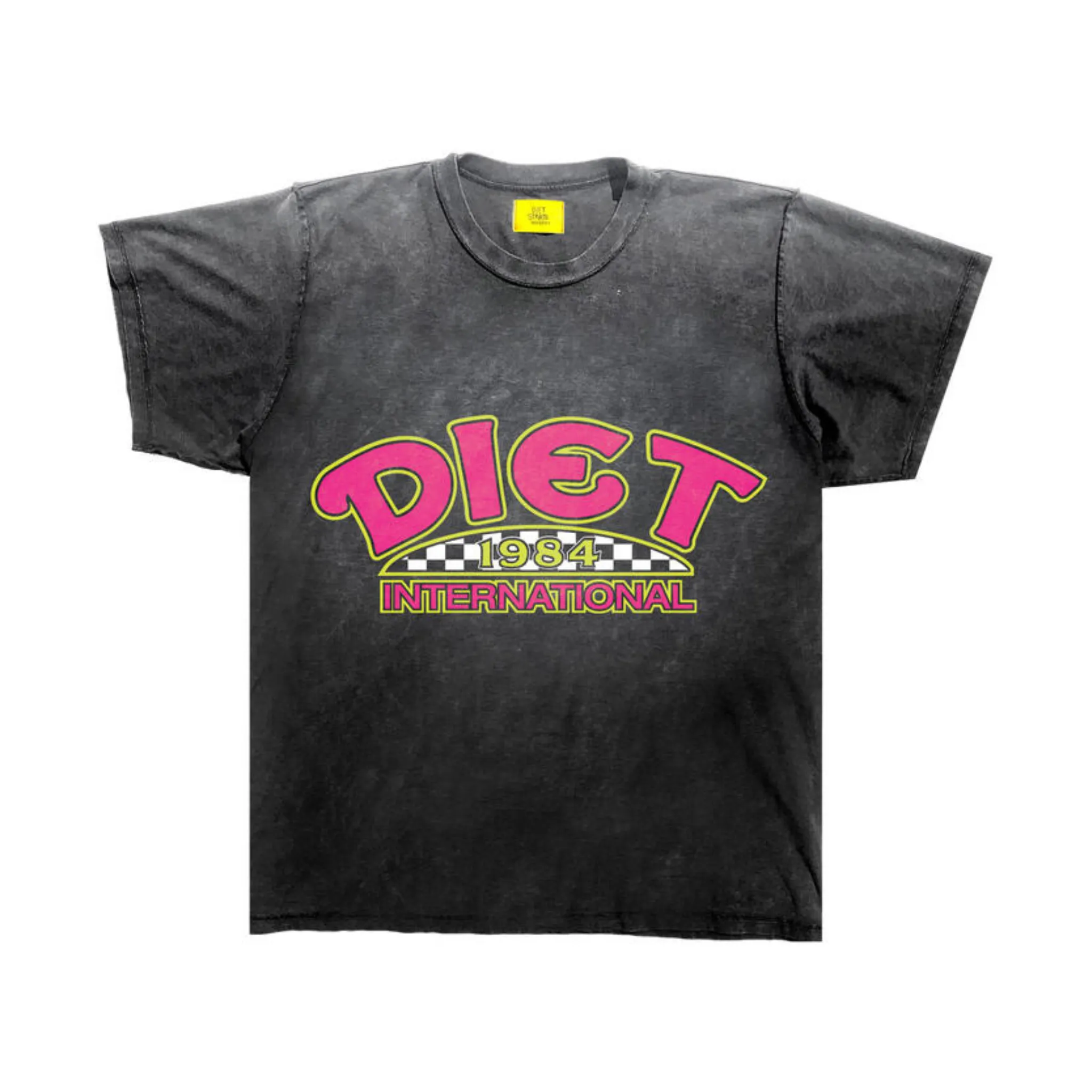 Diet Monday Tee (Vintage Black/Pink)