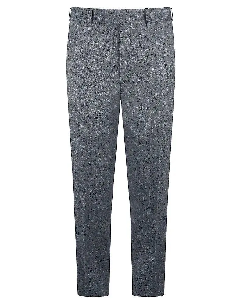 Donegal tweed suit trouser - grey