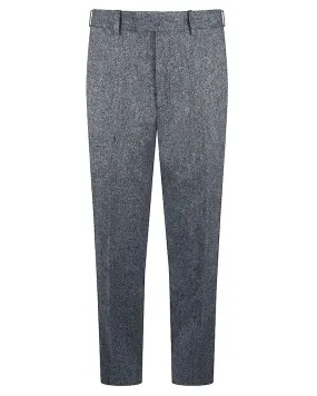 Donegal tweed suit trouser - grey