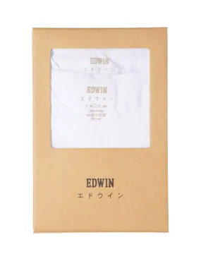 Edwin Double Pack Short Sleeve T-Shirts White