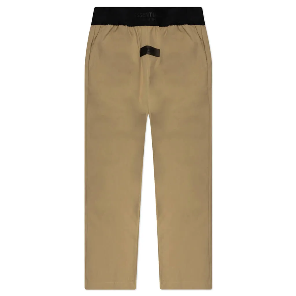 Essentials Kid's Relaxed Trouser - Oak