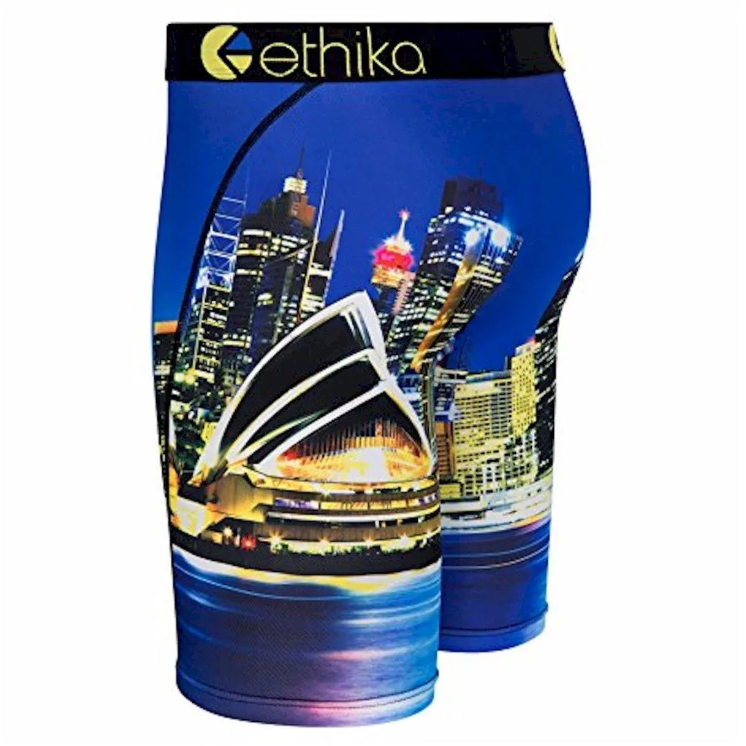 Ethika Men's The Staple Fit Aussie Oi Long Boxer Briefs Underwear