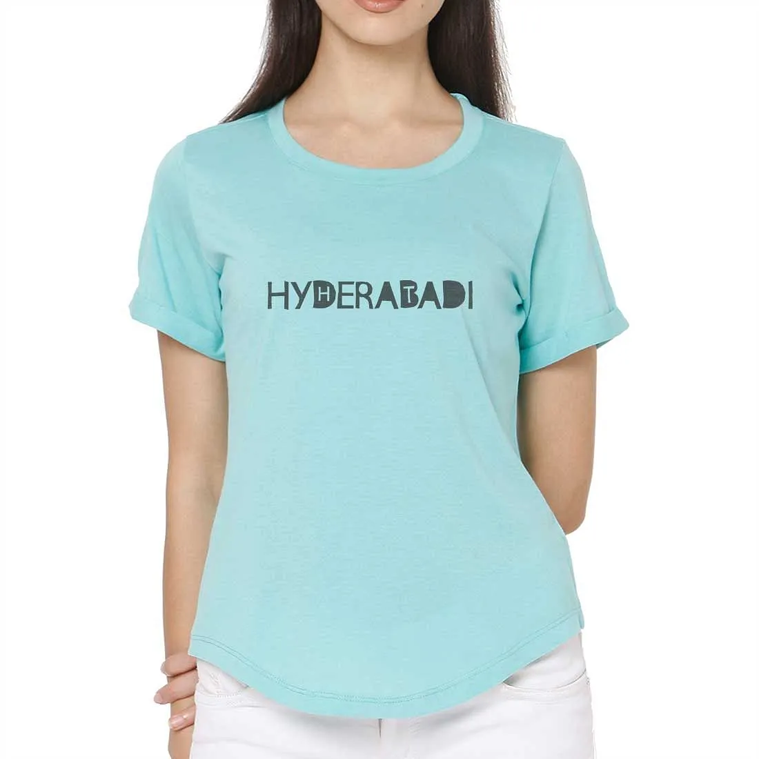 Funny T shirts For Women Hyderabad City  - Hot Hydrabadi