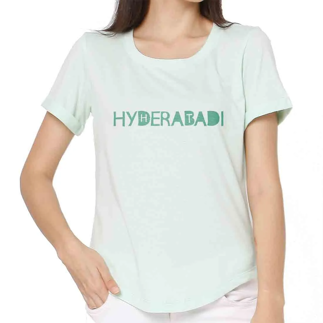 Funny T shirts For Women Hyderabad City  - Hot Hydrabadi