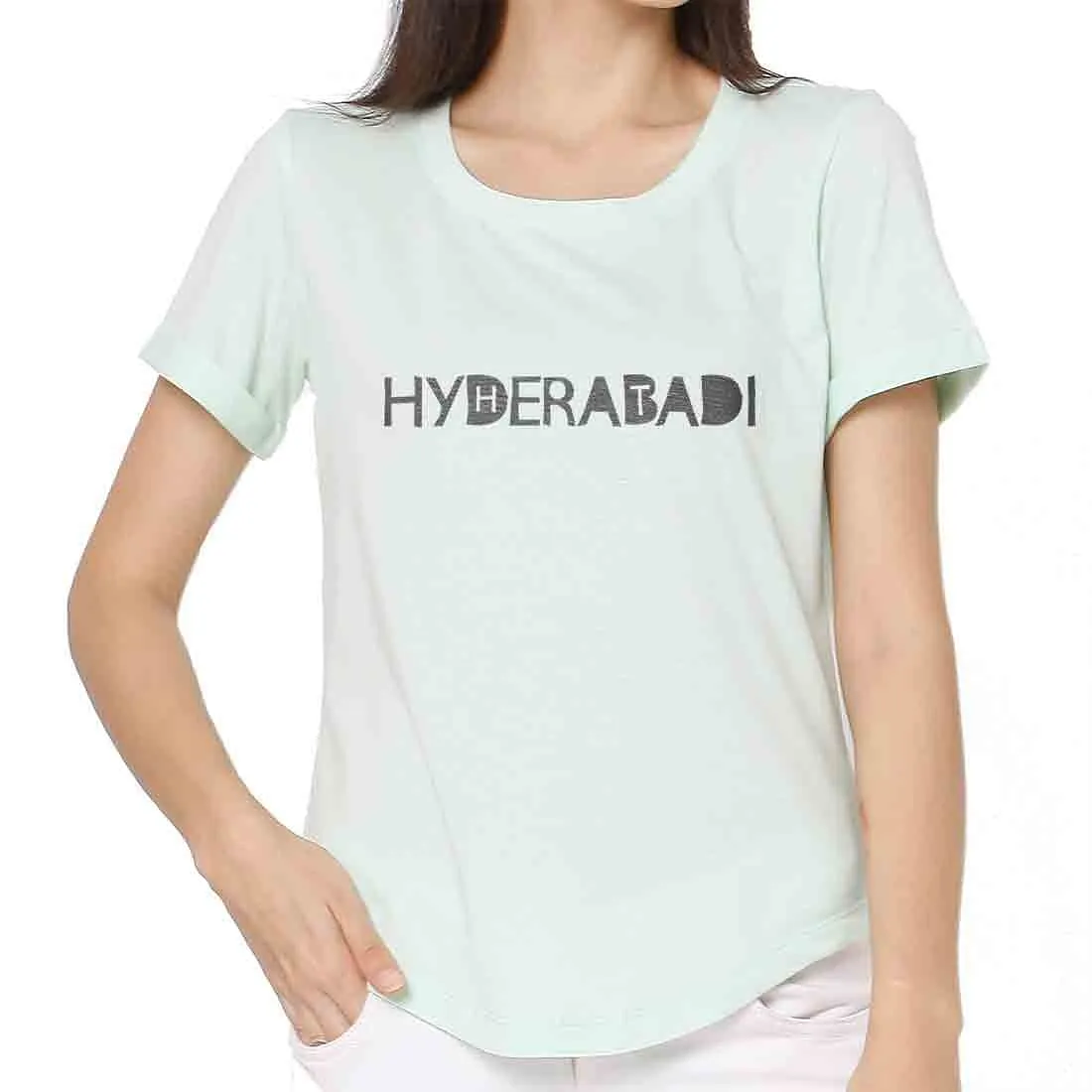 Funny T shirts For Women Hyderabad City  - Hot Hydrabadi