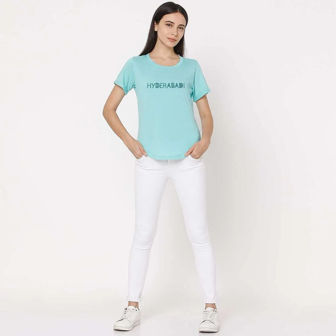 Funny T shirts For Women Hyderabad City  - Hot Hydrabadi