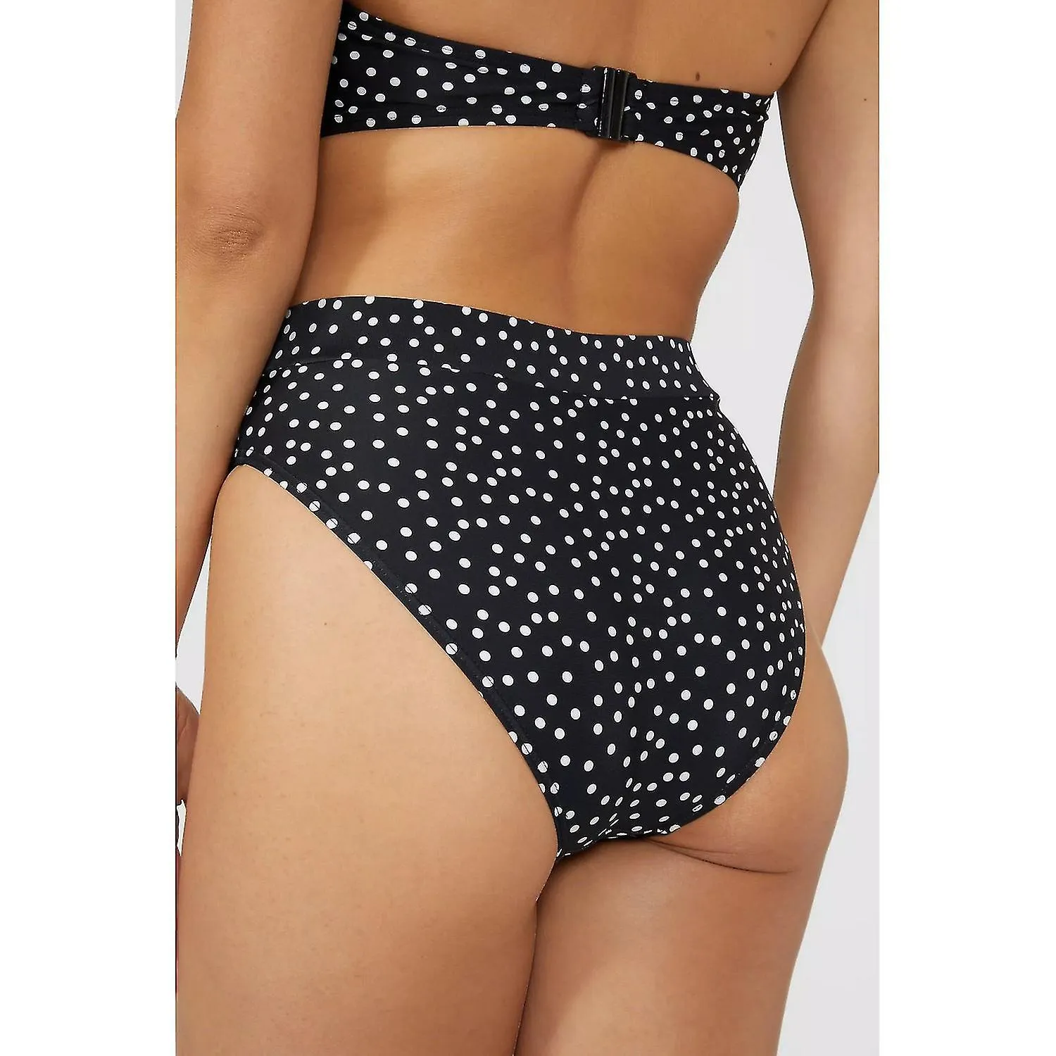 Gorgeous Womens/Ladies Spotted Mid Rise Bikini Bottoms