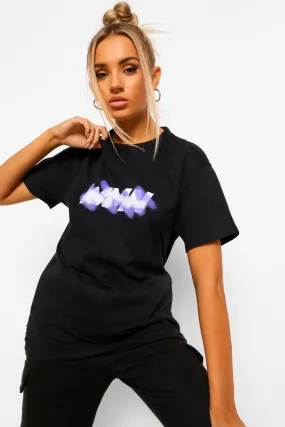 Graffit Women Print Tshirt