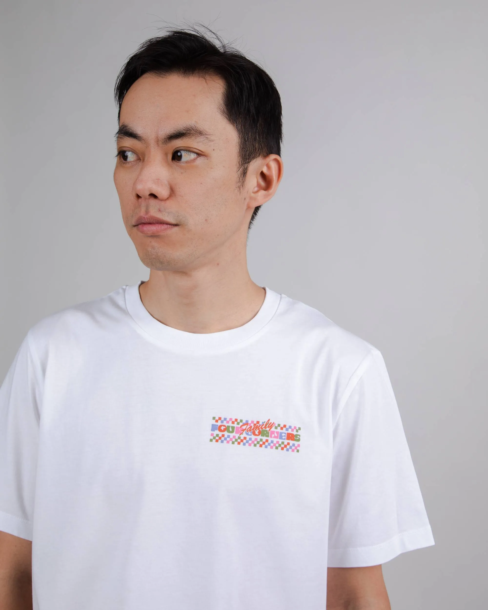 Hoxton Four Corners Tshirt White