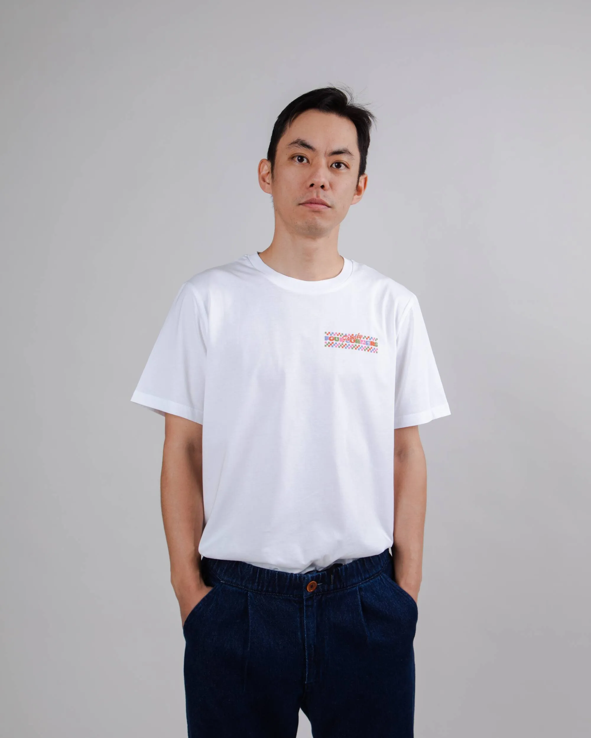 Hoxton Four Corners Tshirt White