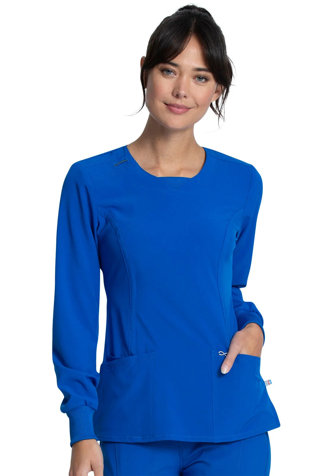 Infinity Long Sleeve V-Neck Tops