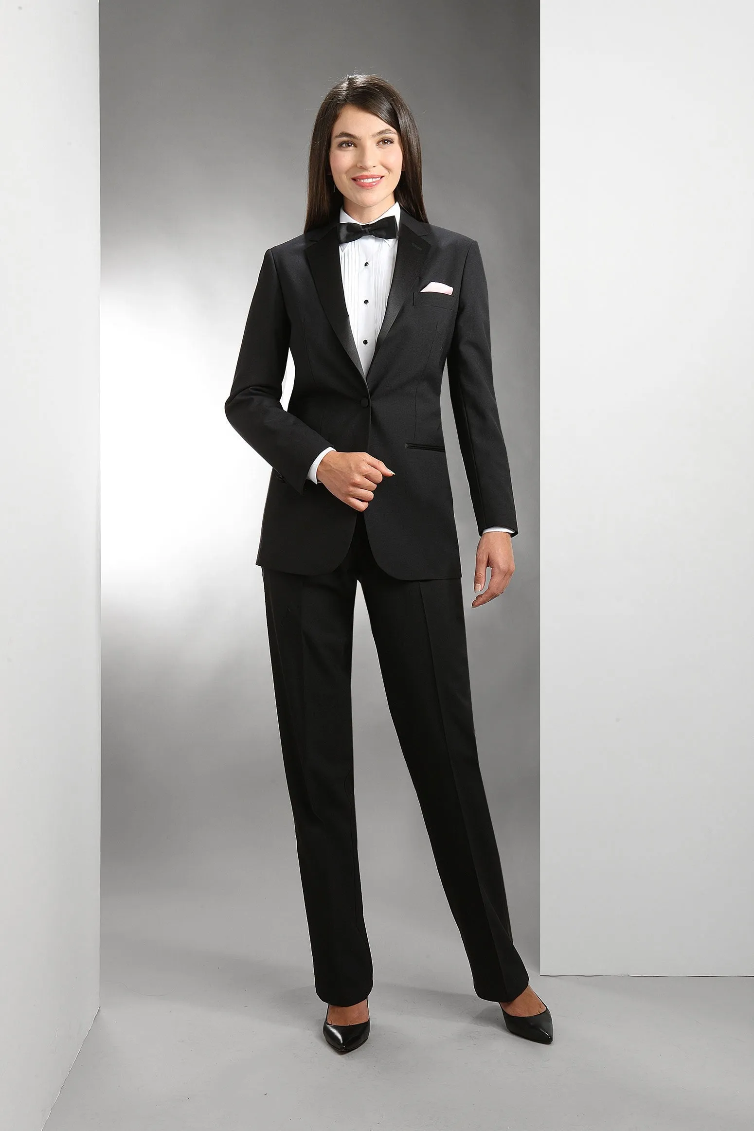 Jennifer Black Tuxedo Jacket (Separates)