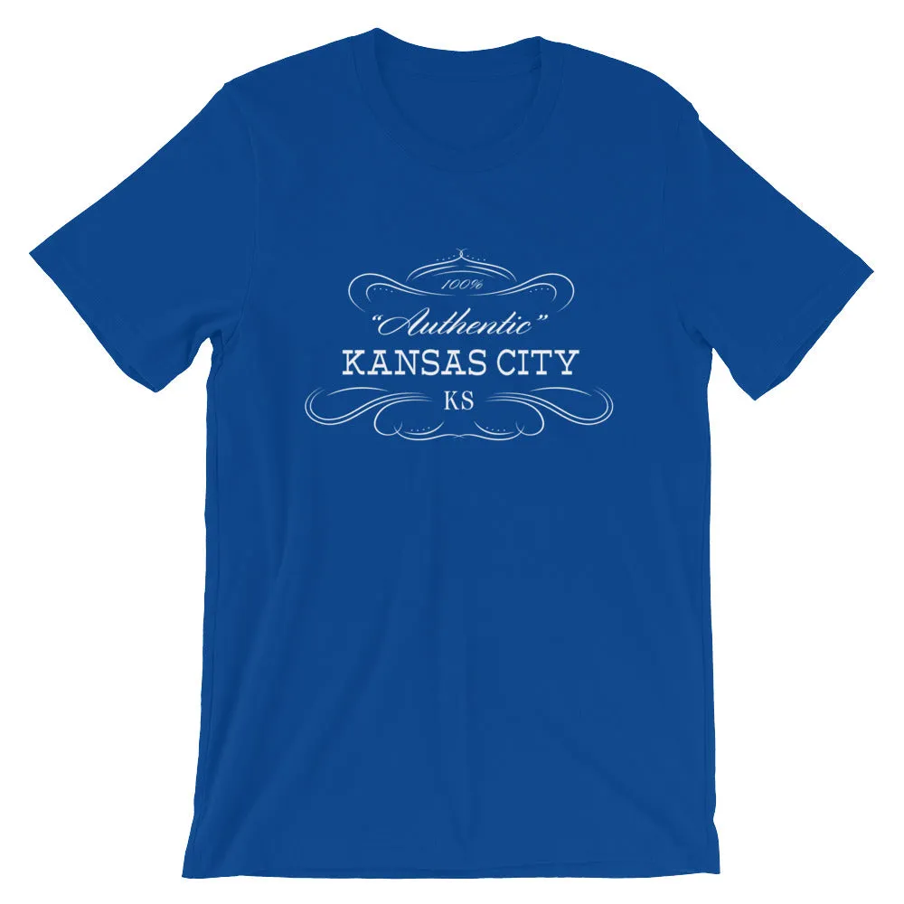 Kansas - Kansas City KS - Short-Sleeve Unisex T-Shirt - Authentic