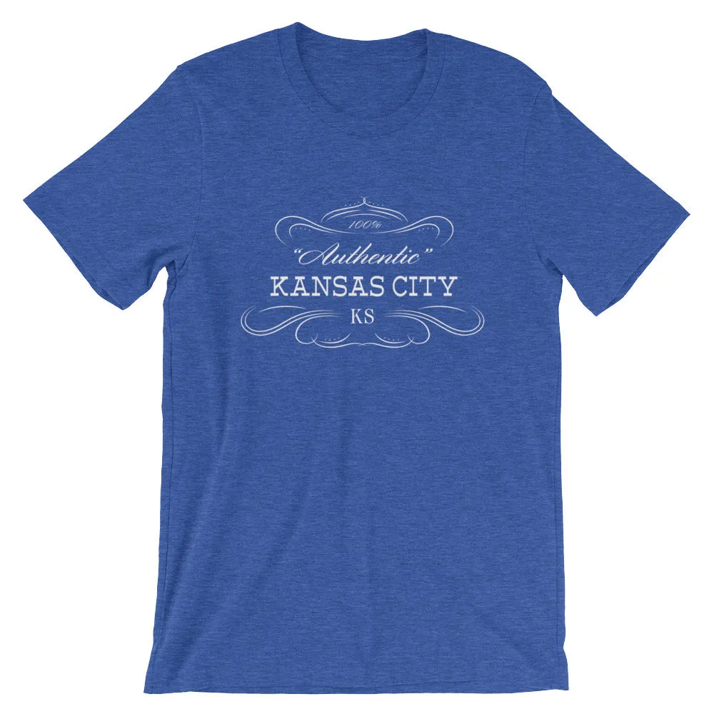 Kansas - Kansas City KS - Short-Sleeve Unisex T-Shirt - Authentic