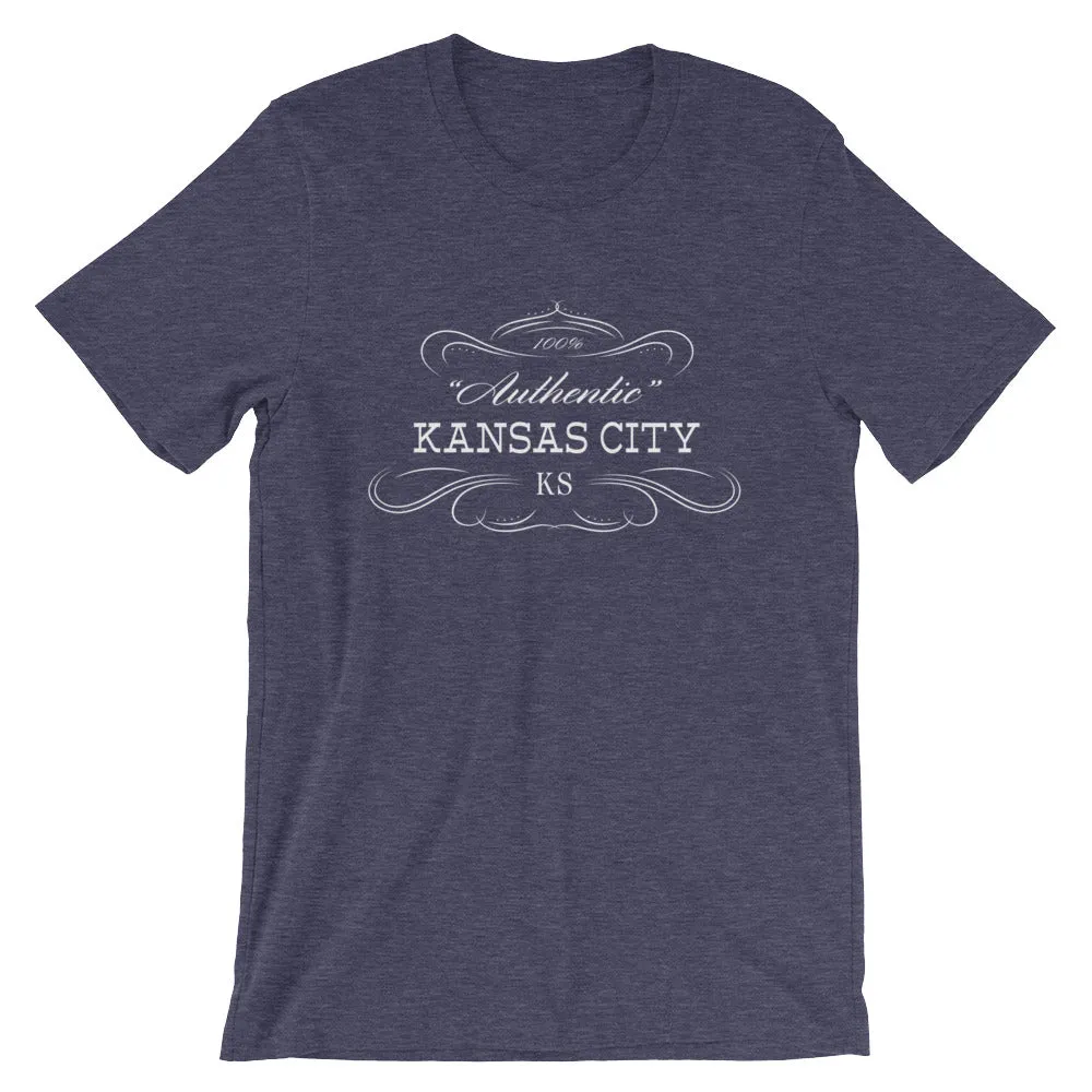 Kansas - Kansas City KS - Short-Sleeve Unisex T-Shirt - Authentic