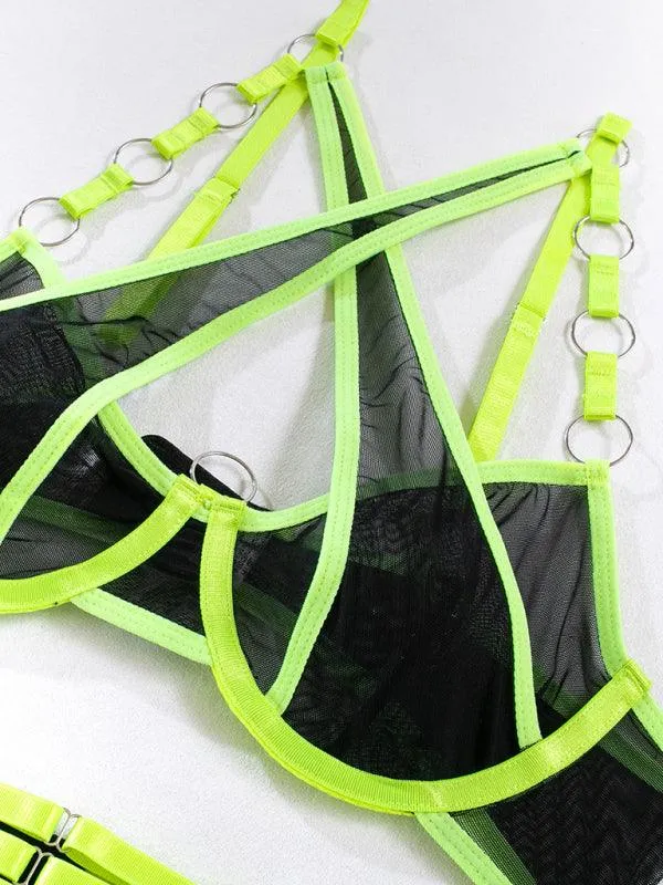 Ladies Strappy Lingerie Sets