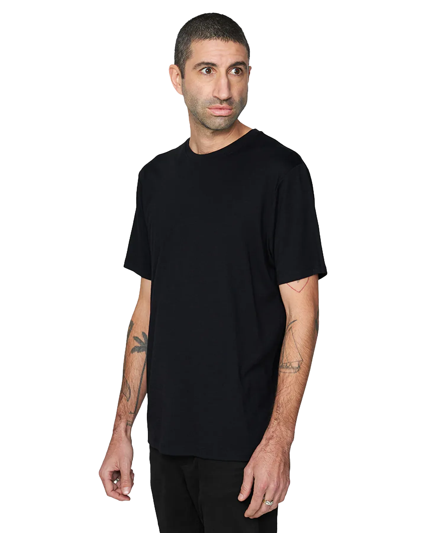 Le Bent Men's Ultralight Short Sleeve Tee - Black | Shop Shirts & Tops at Trojan Wake Ski Snow & Snow Skiers Warehou