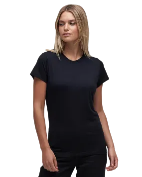 Le Bent Women's Ultralight Short Sleeve Tee - Black | Shop Shirts & Tops at Trojan Wake Ski Snow & Snow Skiers Wareh