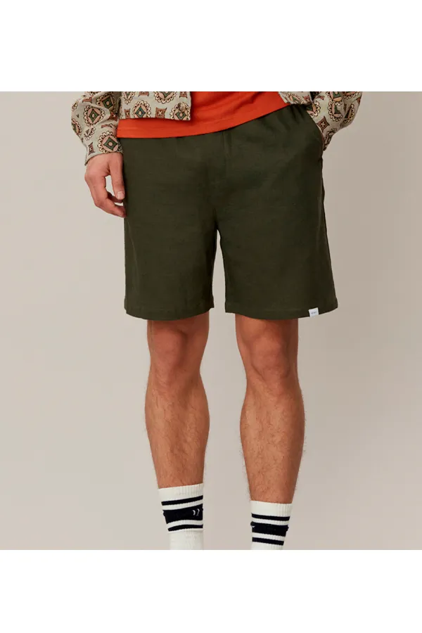 Les Deux Otto Linen Shorts Forrest