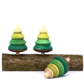 Mader 3 Tree Spinning Tops On Branch