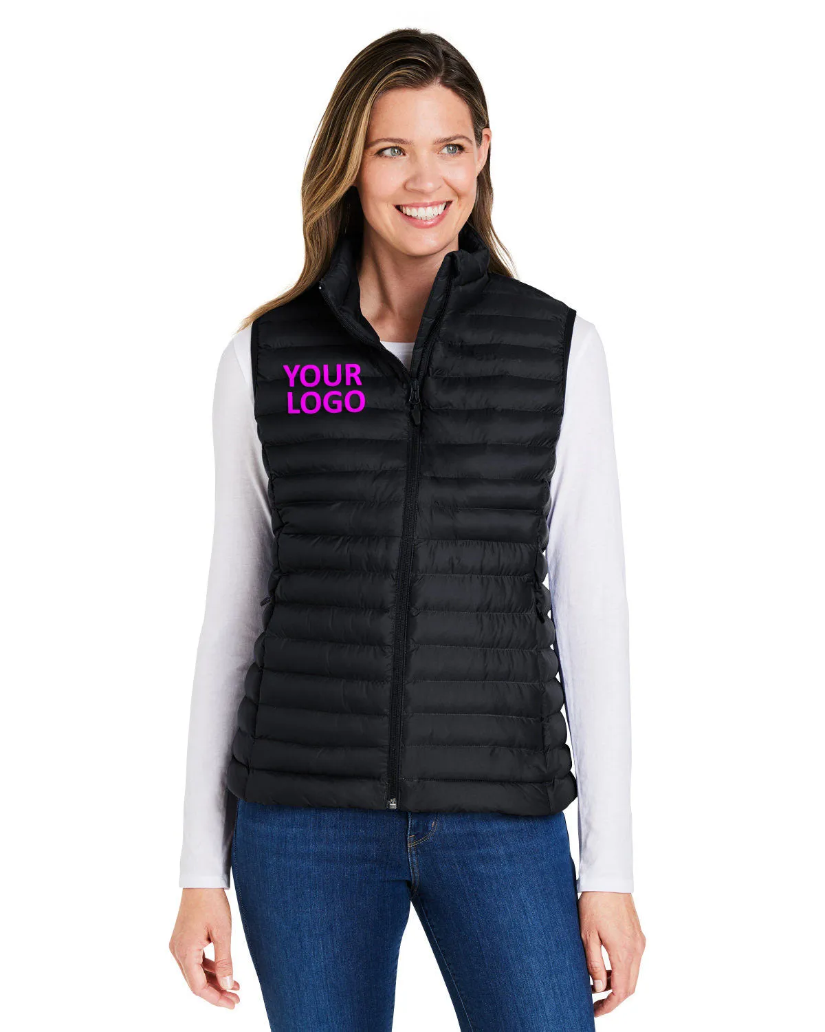 Marmot Ladies Echo Featherless Vests, Black