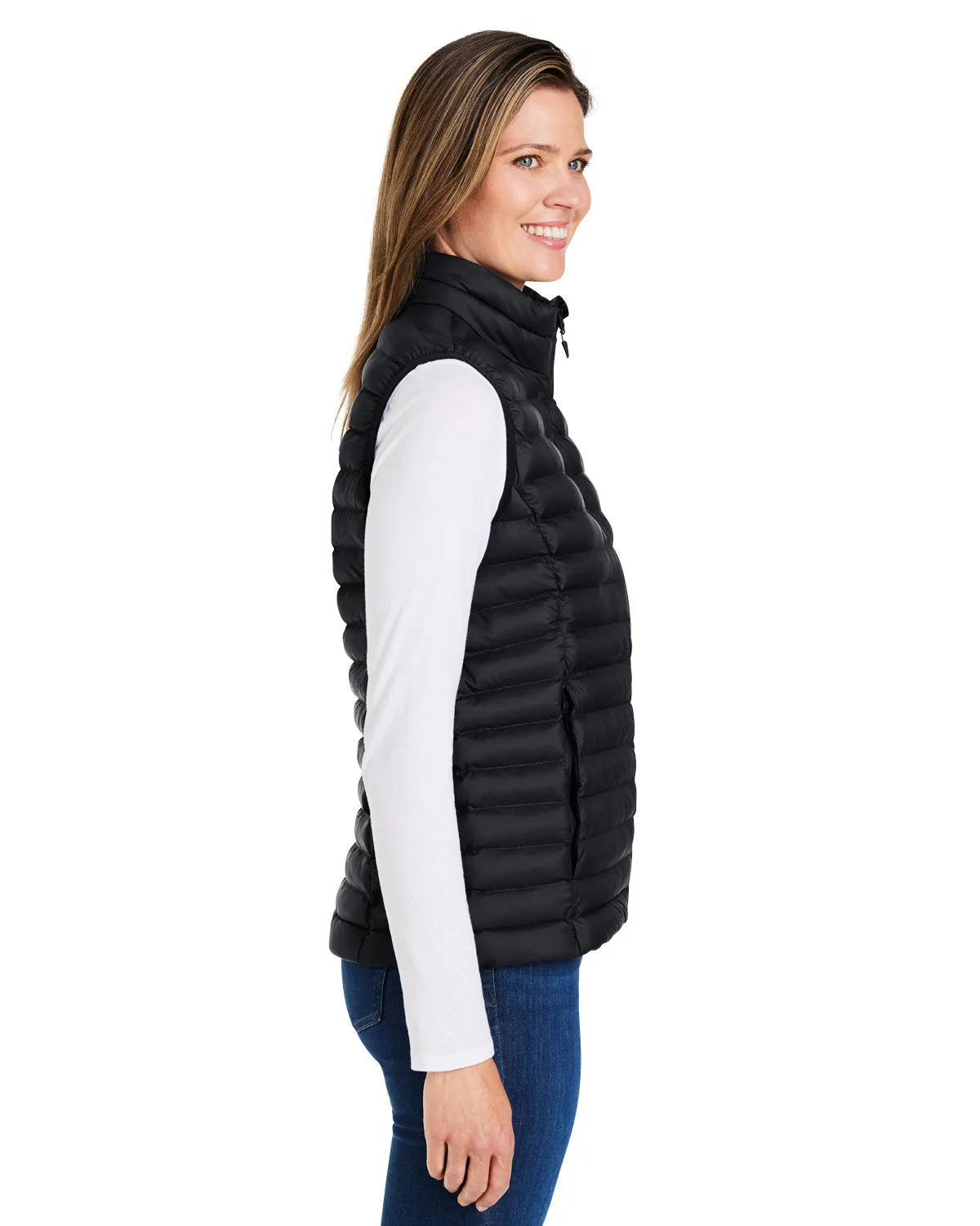 Marmot Ladies Echo Featherless Vests, Black