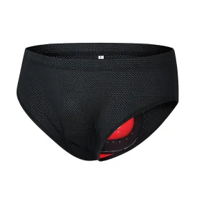 Men Bike Underwear Breathable Padded Bicycle Briefs Cycling Underwear Shorts