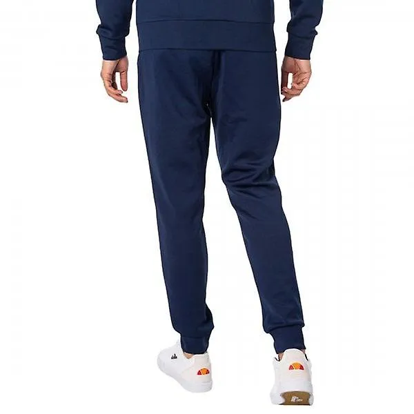 Men's Ellesse Varsio Track Bottoms Navy 