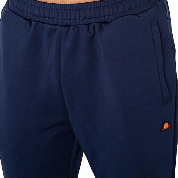 Men's Ellesse Varsio Track Bottoms Navy 