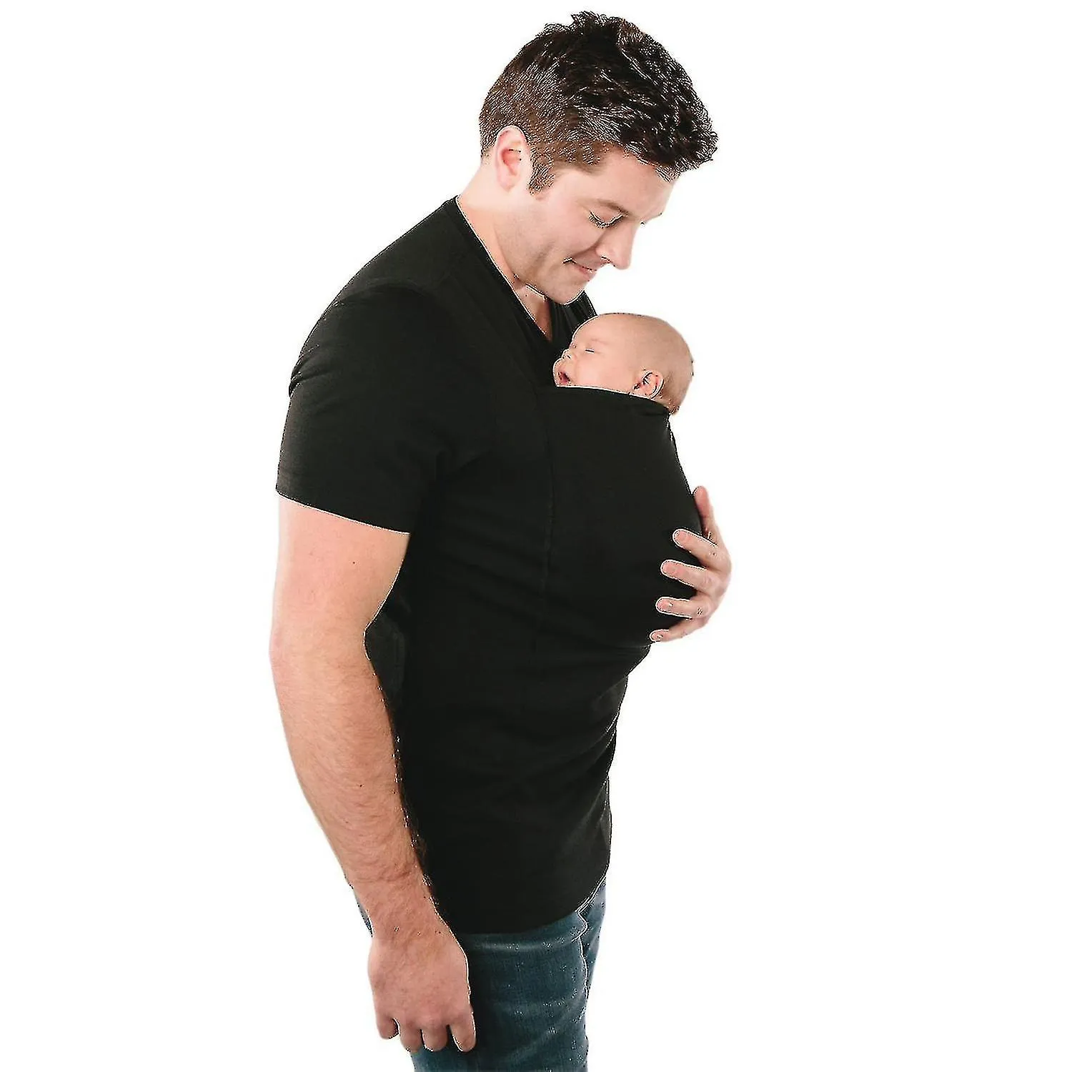 Men's Kangaroo Dad T-shirts Baby Carrier T-shirt